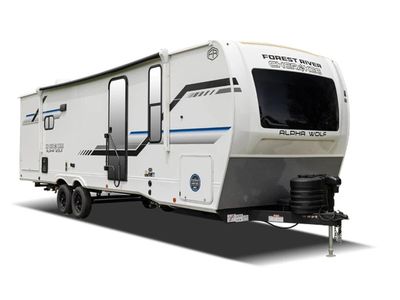 2026 Forest River RV Cherokee Alpha Wolf 21RB ALPHA WOLF REAR BATH OUTSIDE KITCHEN THEATRE SEATING