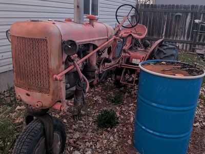 Allis-Chalmers Tractor and Blade