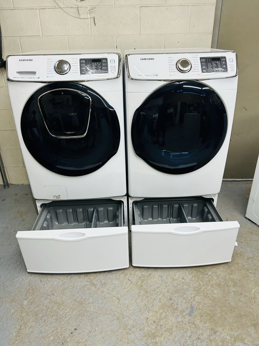 Samsung washer and dryer set 