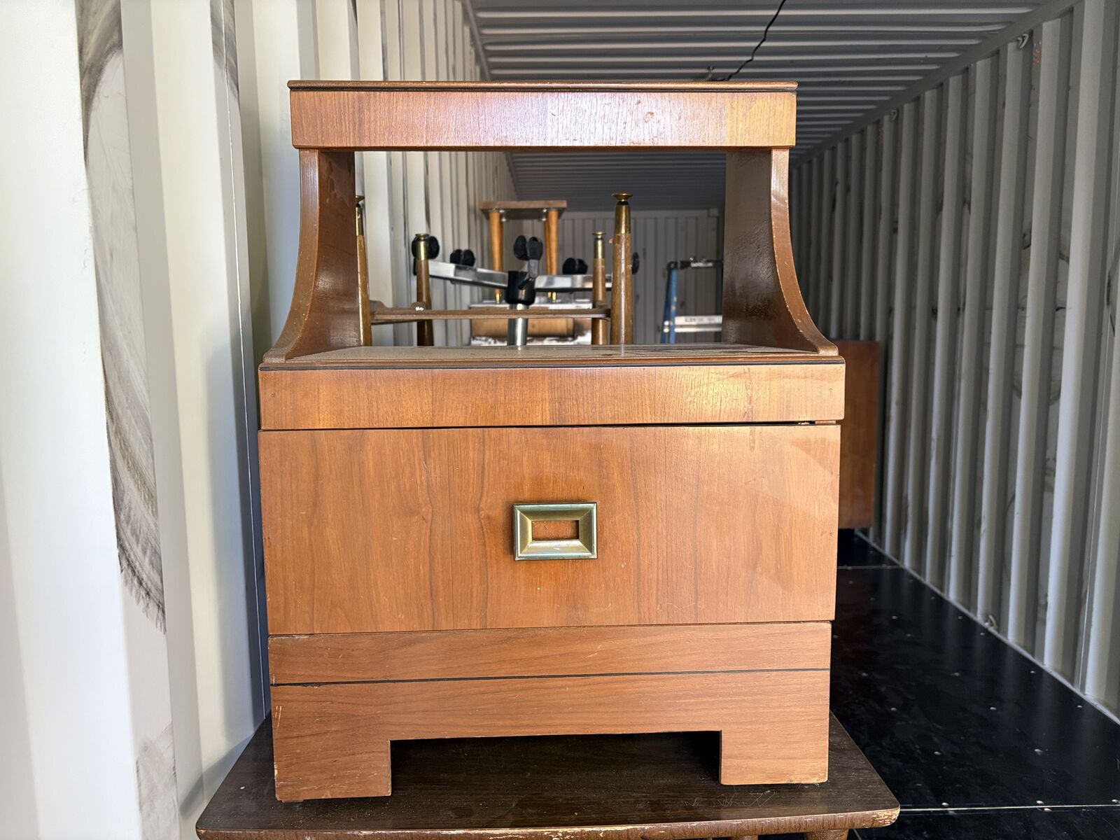 Vintage Mid Century Modern nightstand MCM