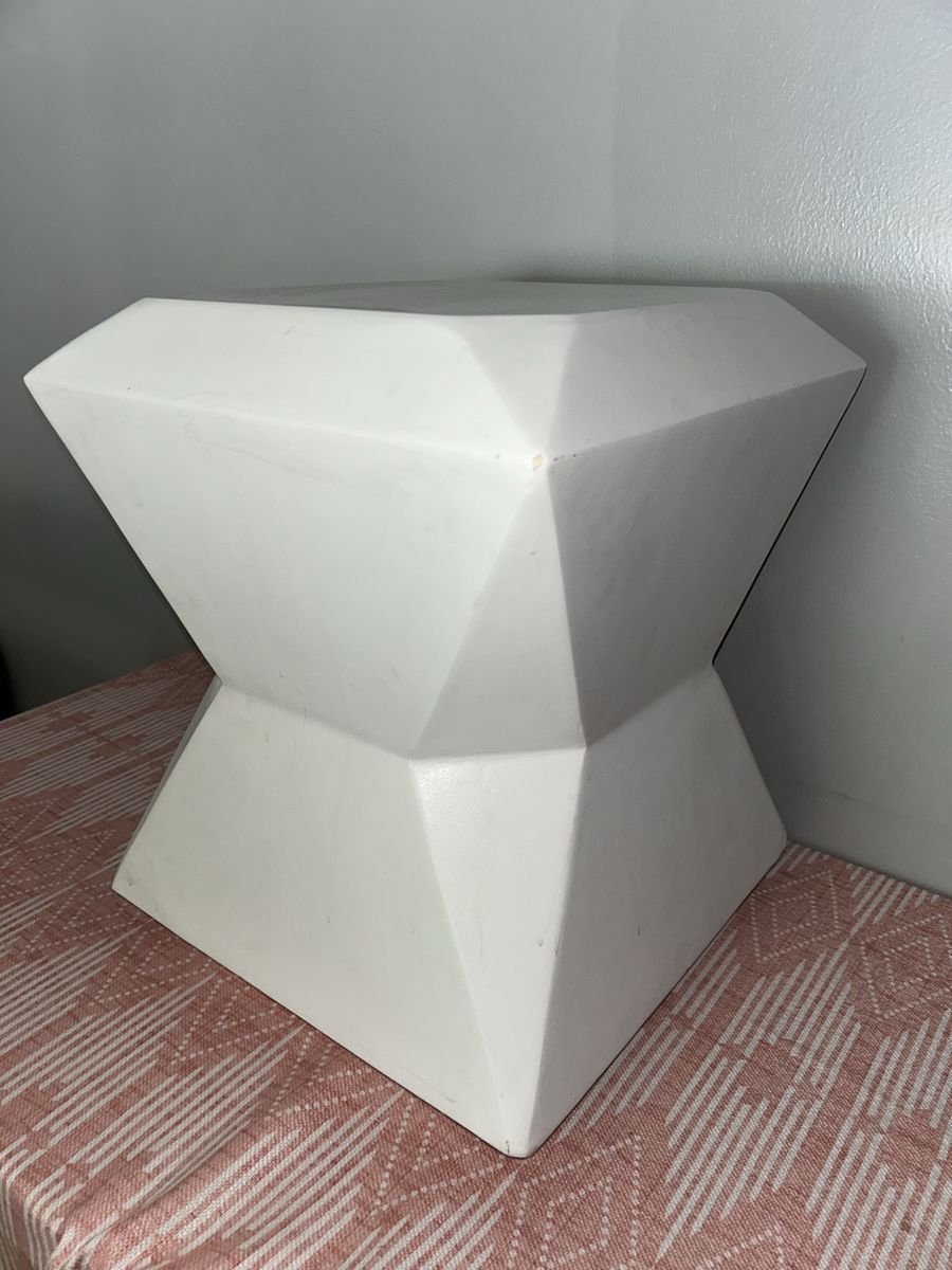 SAFAVIEH Outdoor Conan Concrete Stool - Ivory $65 OBO