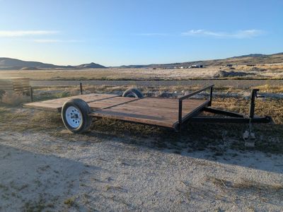 12 ft flatbed trailer