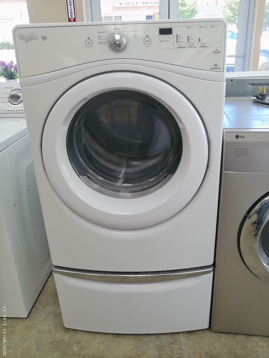 Sweet Whirlpool Dryer with Pedestal~90 DayGuarantee