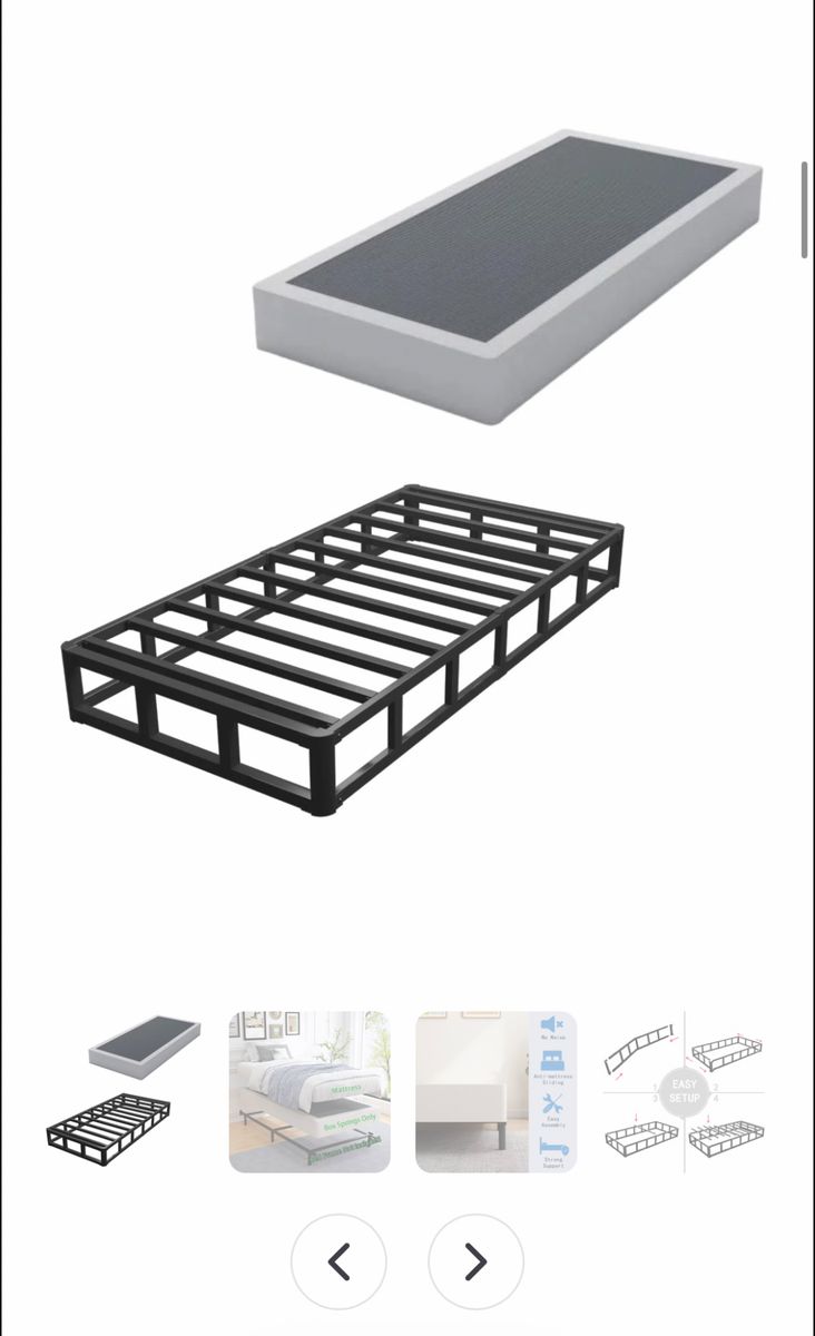 ALDRICH twin box spring