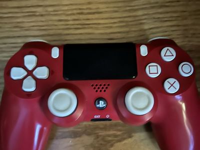 Sony PlayStation 4 Pro Slim Red Spider-Man Edition Console & Controller Used