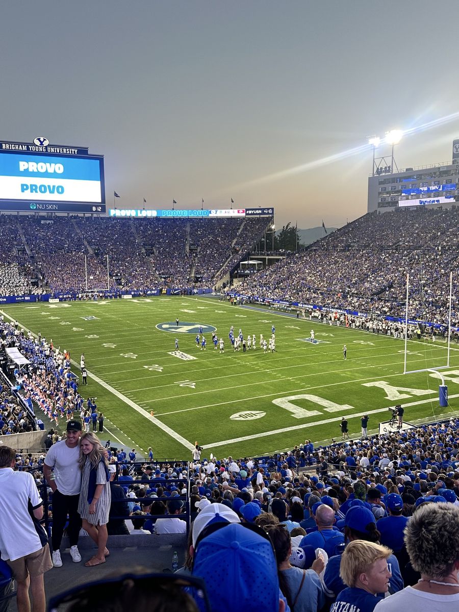 BYU Football 2026 – 6-Game Season Ticket Package (2 Seats) | Lower Bowl Chair-Back Seats + Parking Pass