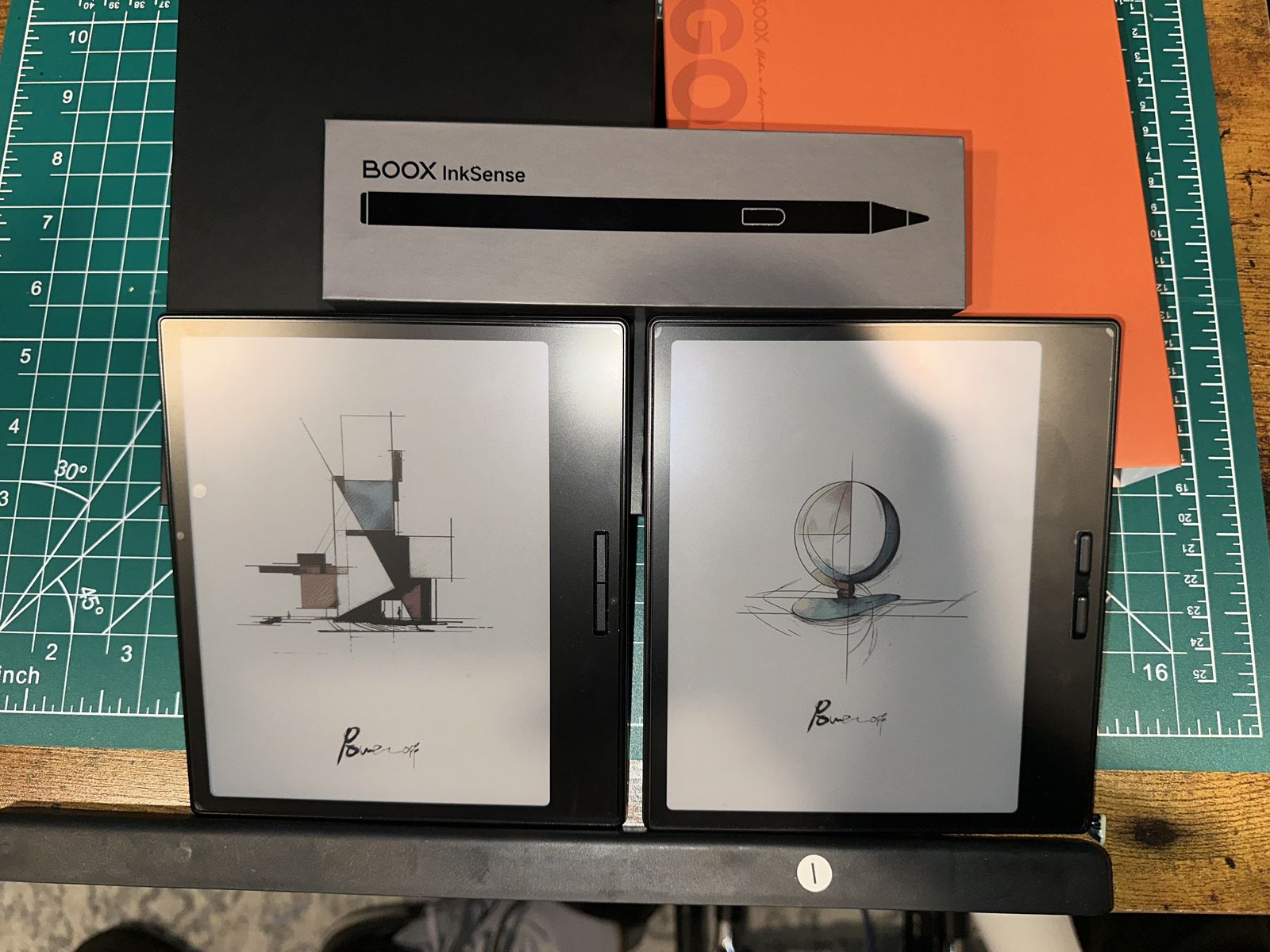 2 BOOX Go Color 7 Gen 2 Readers + Covers + Stylus