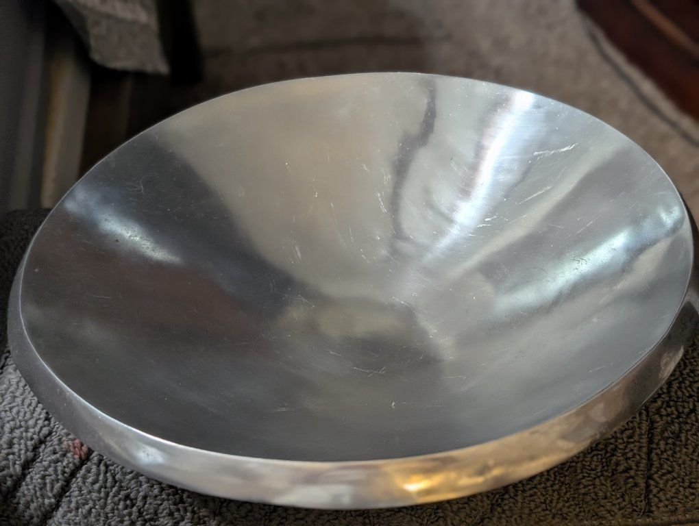 Large 16' Hand crafted fruit bowl from Mexico signed with original tags.