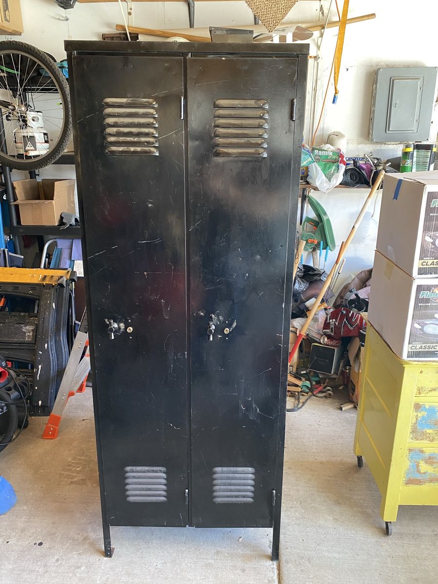 Antique locker set from 1930’s police station