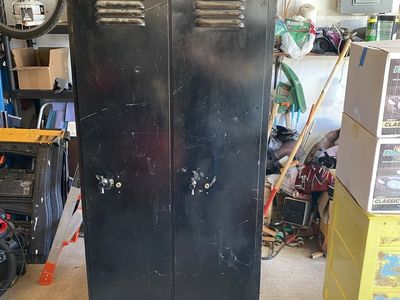 Antique locker set from 1930’s police station