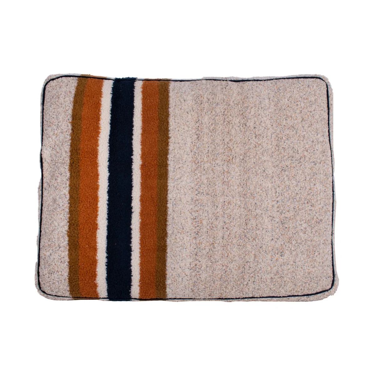 Shinola Stripe Dog Bed Oatmeal XL