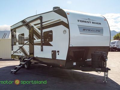 2026 Forest River Stealth 2513 Toy Hauler Garage Outdoor Kitchen