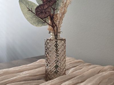 Wedding/Event Rental: Amber Glass Bud Vases ($1.25 ea / $20 for all)