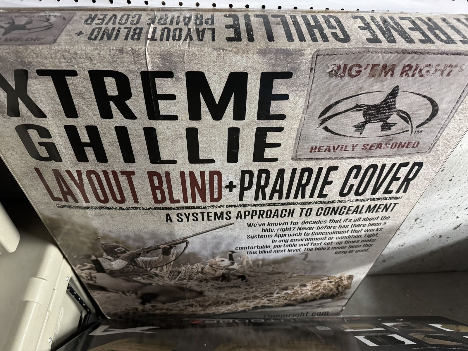 Brand new in boxes layout blinds