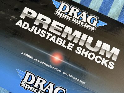 Adjustable shocks for dyna motorcycle