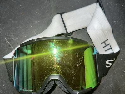 Smith Squad ChromaPop Ski and Snowboard Goggles - Green Mirror Lens