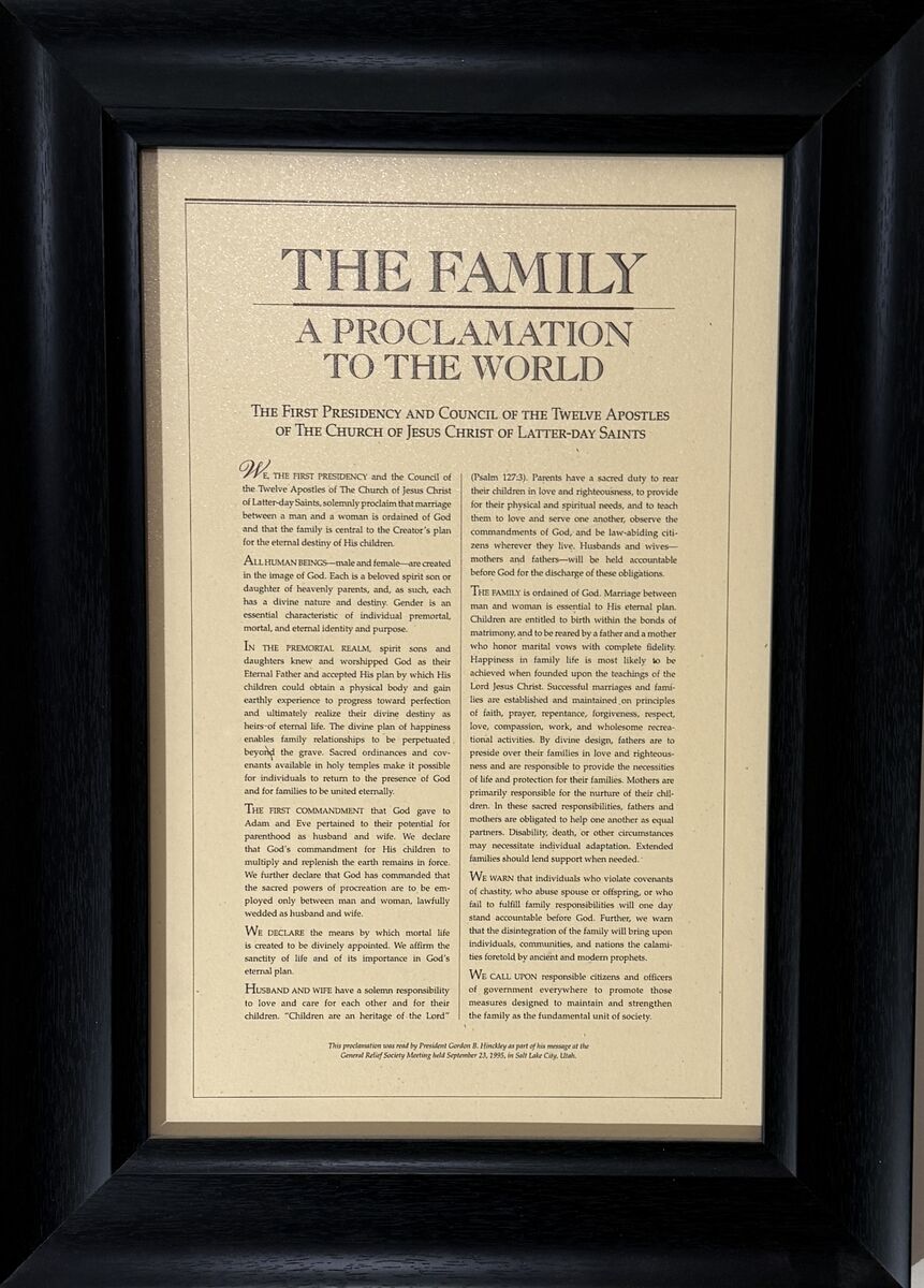 The Family Proclamation