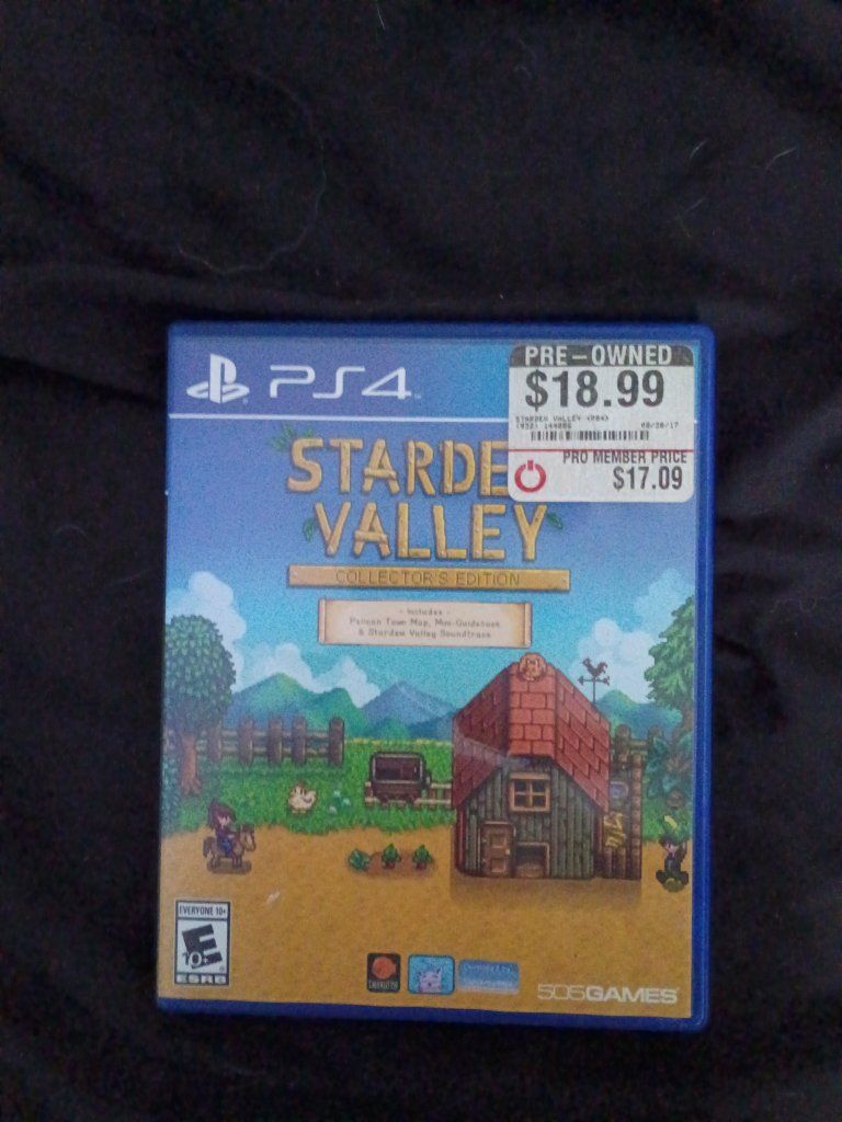 Stardew Valley Collector's Edition PS4 Game with Soundtrack Disc, Pre-Owned