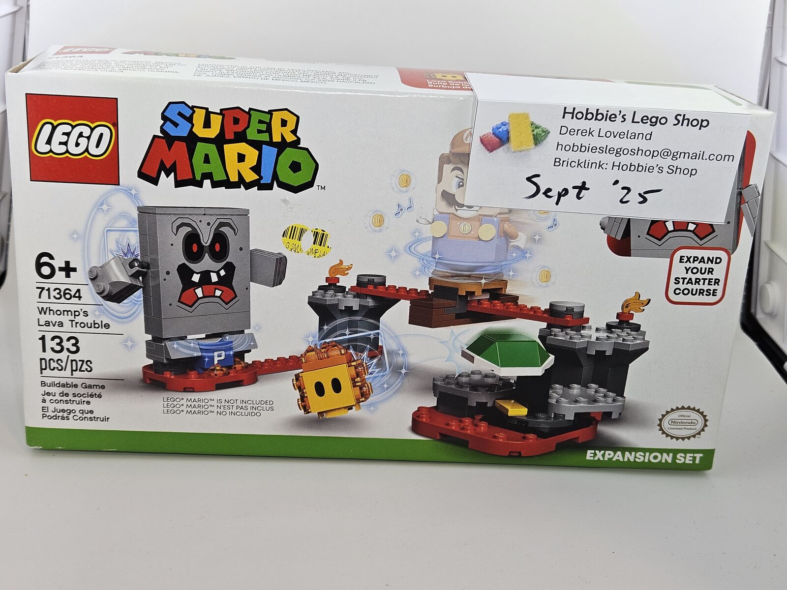 Lego Super Mario: Whomp's Lava Trouble (71364)