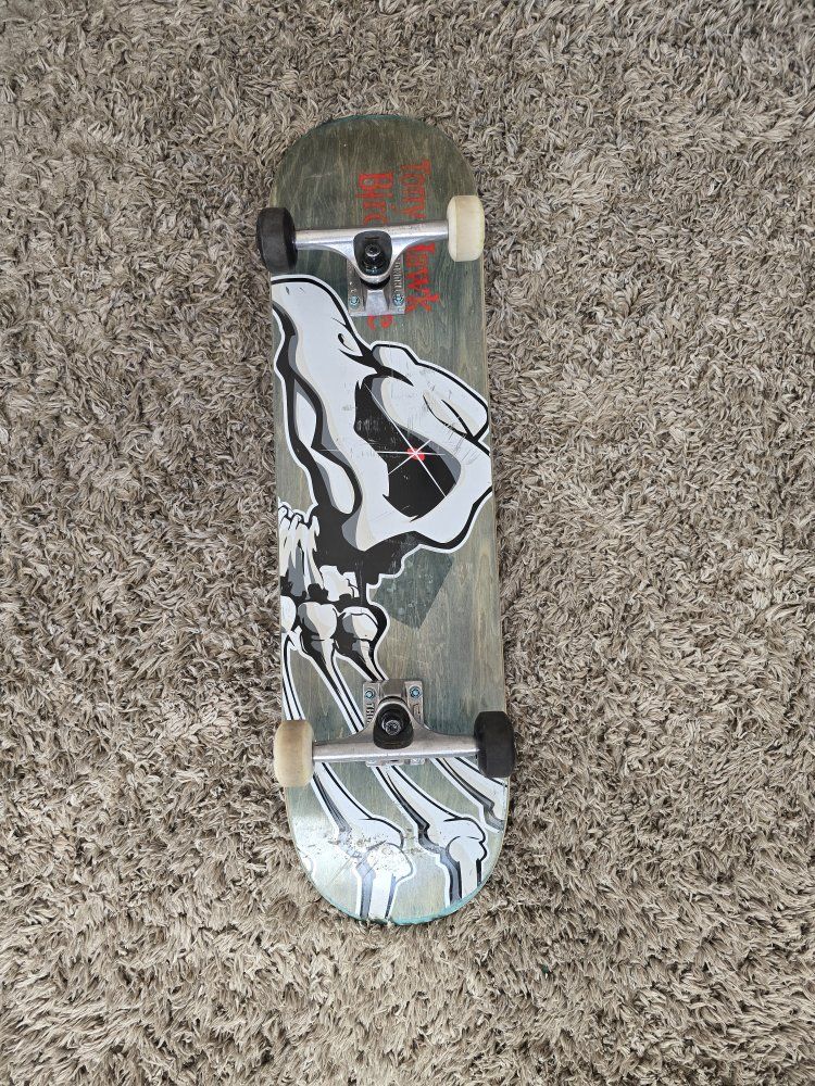 Tony hawk birdhouse with thunder trucks