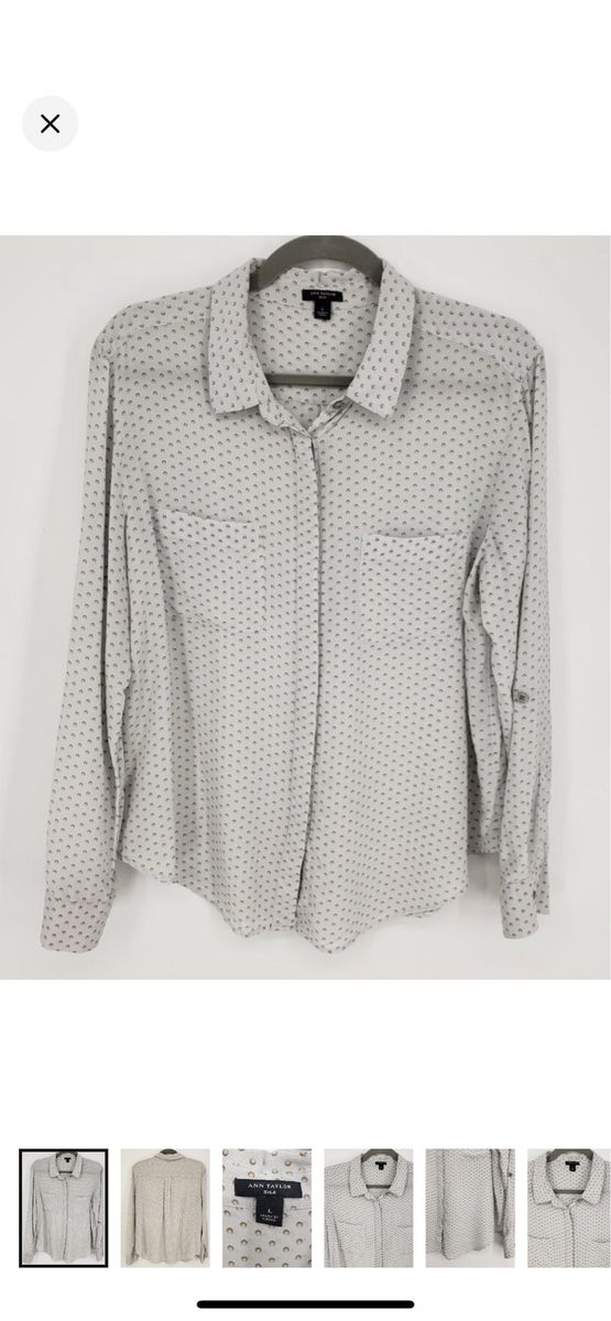 Ann Taylor silk blouse