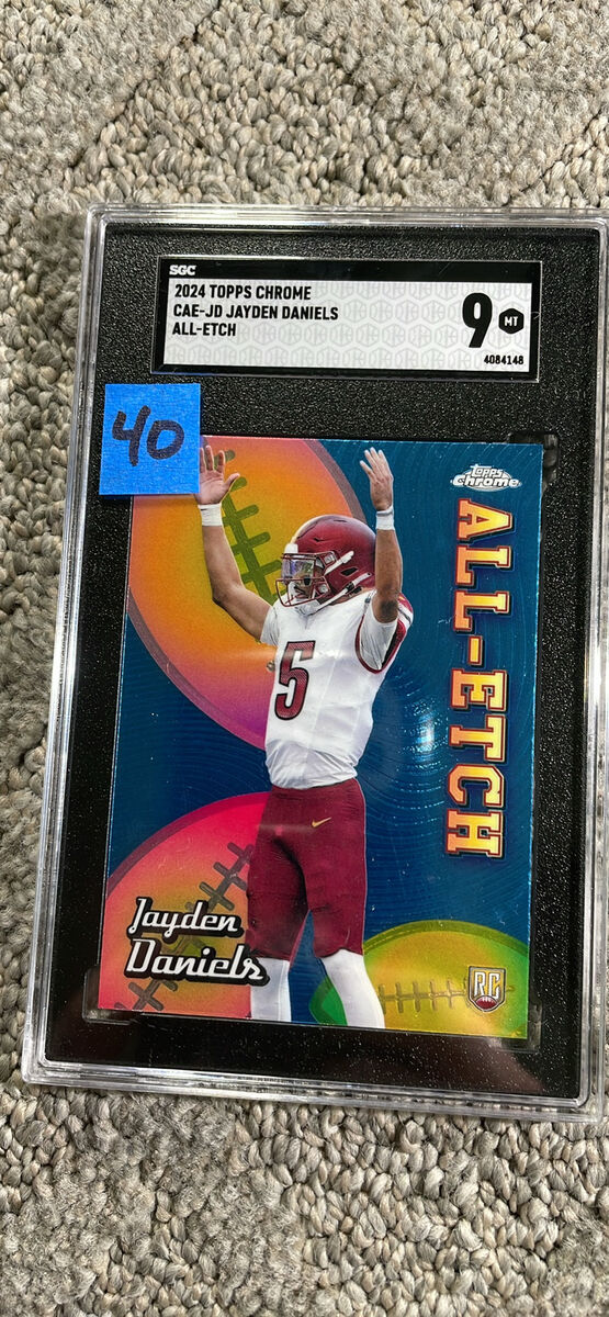 Jayden Daniels Washington Commanders graded slabs $40