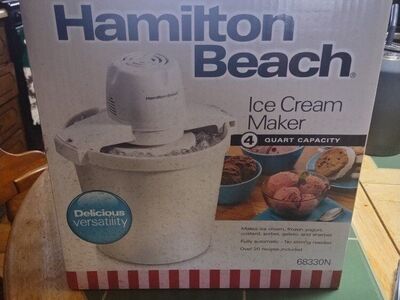 Hamilton Beach Ice Cream Maker NEW