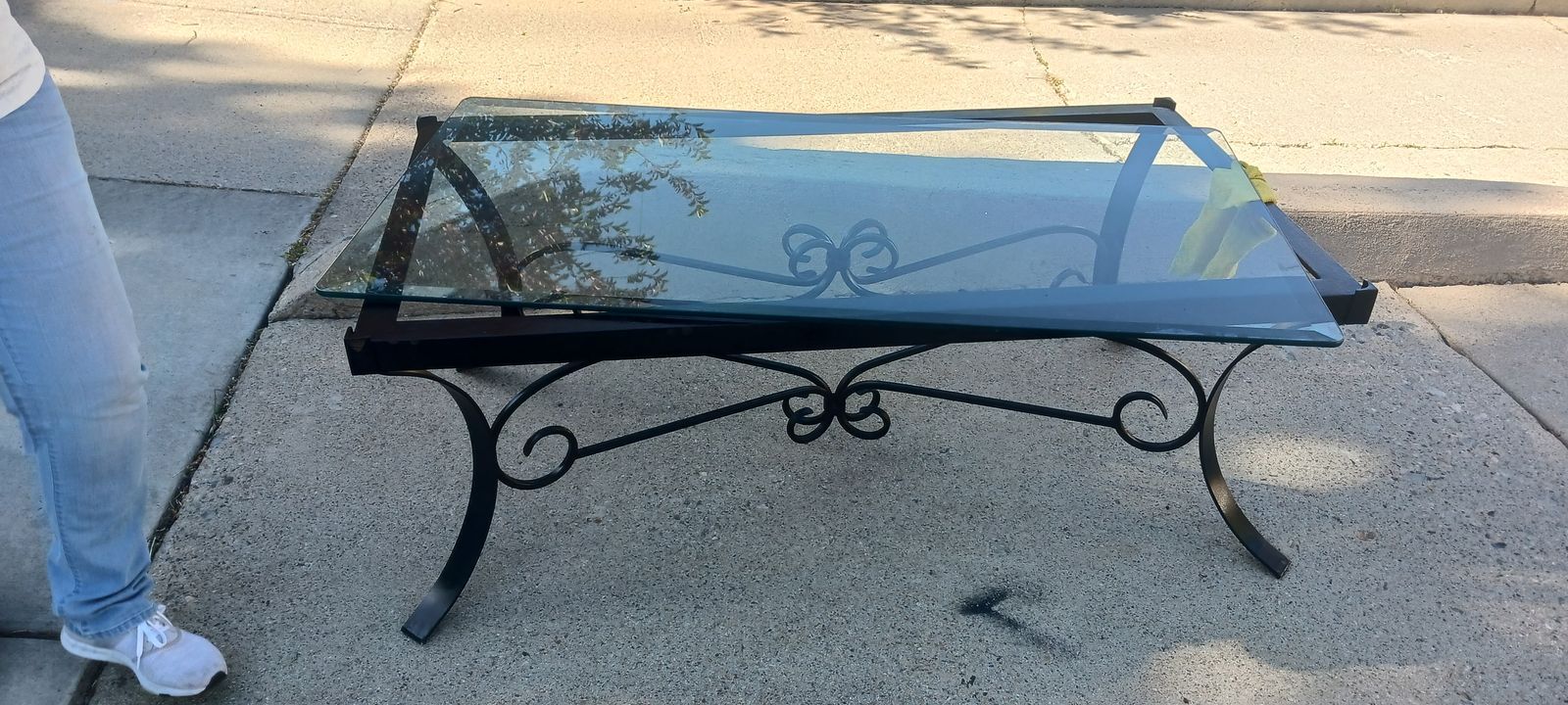 Glass table