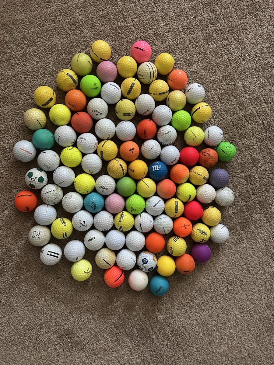 100 Golf Balls