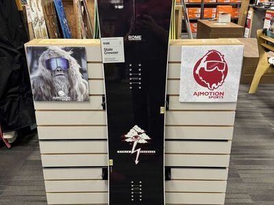 Rome Stale Crewzer 164cm Wide Snowboard - Lightly Used (2026)