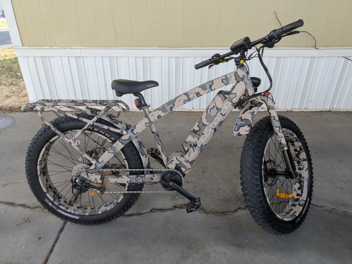 Addmotor electric camo fat bike