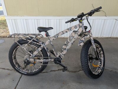 Addmotor electric camo fat bike