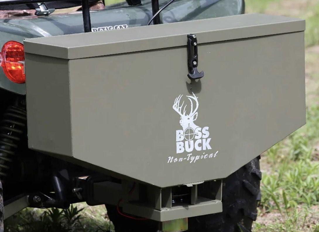 Boss Buck BB-1.80 80lb Capacity ATV Feed Spreader