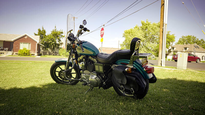 1995 Harley Davidson Sportster, one owner with only 261 miles