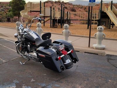 Harley-Davidson Road King Cruiser Motorcycle - Black