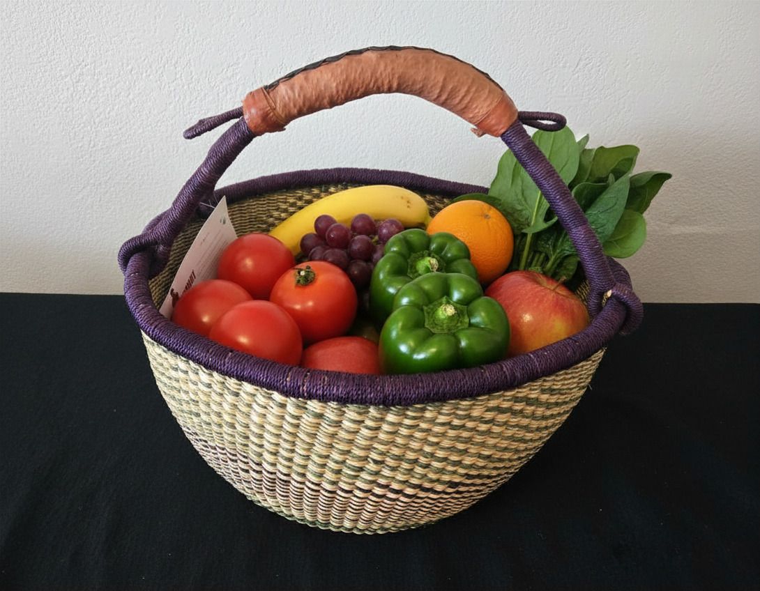 Hand Woven Basket from Africa - Fair Trade