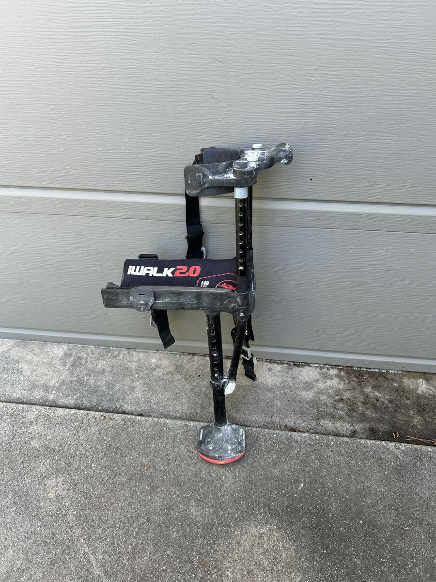Peg leg for injured foot/ ankle