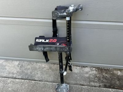 Peg leg for injured foot/ ankle
