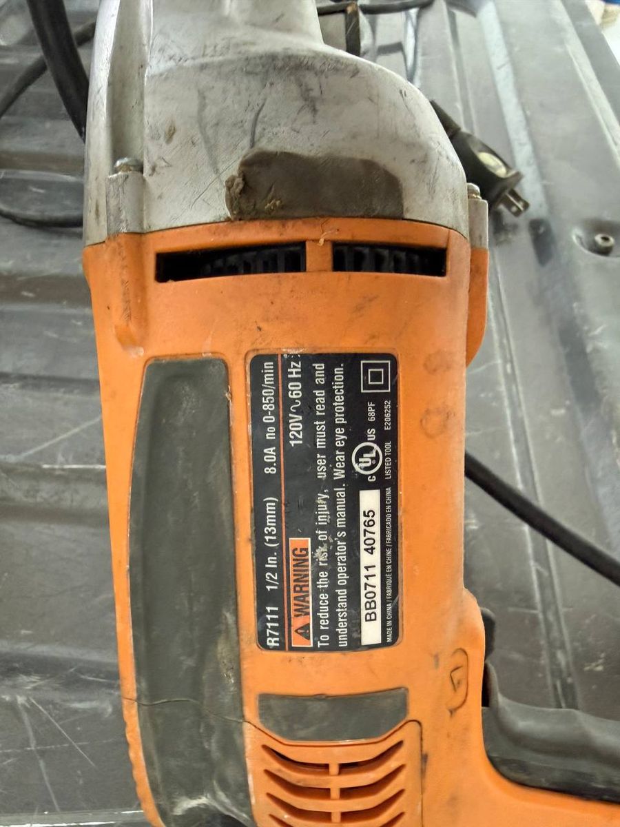 RIDGID R7111 1/2 in corded drill