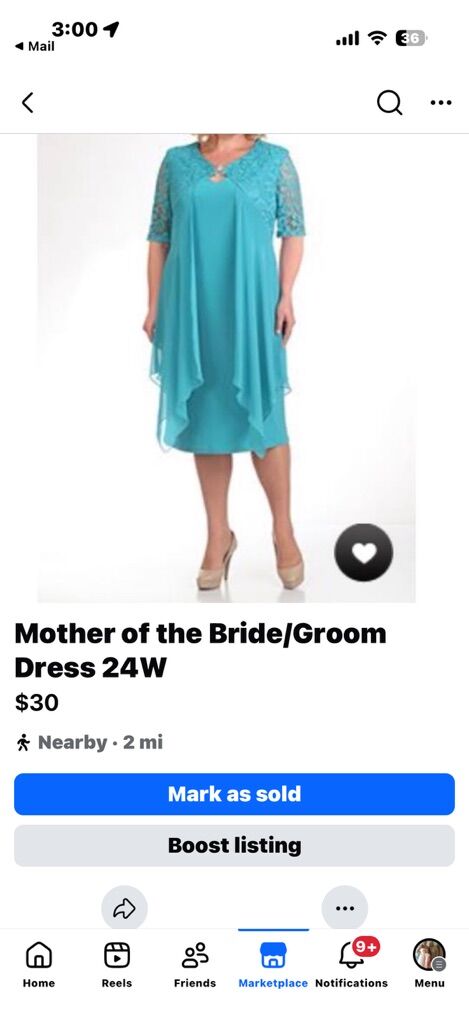 Mother of the Bride/Groom Dress 24W