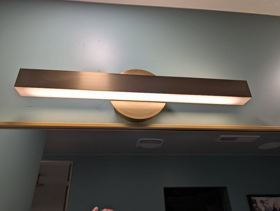 Kalco Lavo LED ADA Wall Sconce - Winter Brass (Retail $312)