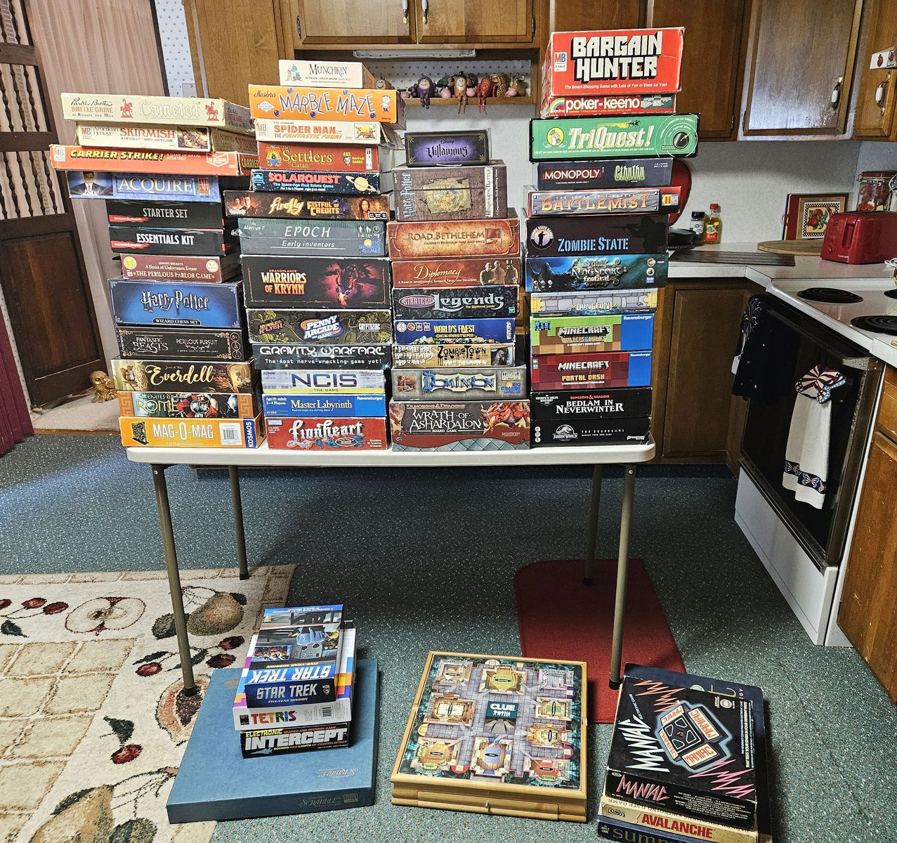 MASSIVE Board Game Collection Vintage and New