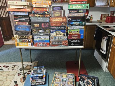 MASSIVE Board Game Collection Vintage and New