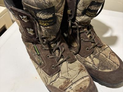 Itasca Thinsulate Ultra 600 Gram Waterproof Camo Hunting Boots