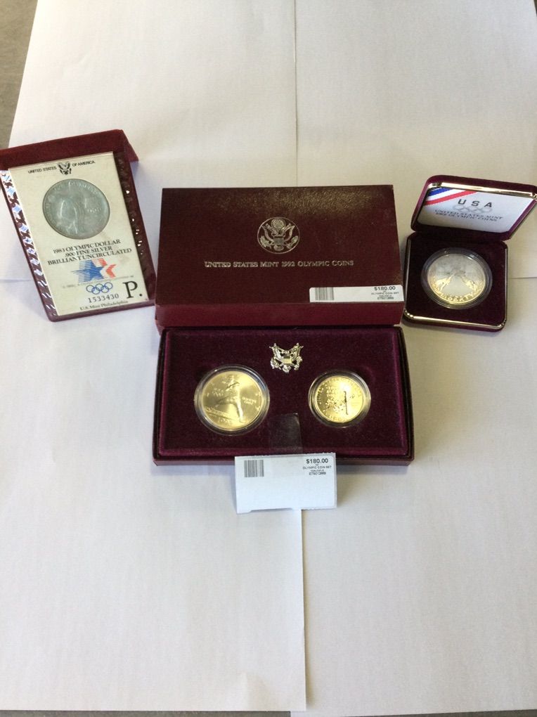 1992 Olympic Coins Set.     #E75012669