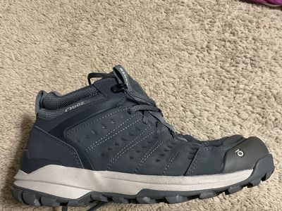 Oboz women’s hiking boots sz7w wide