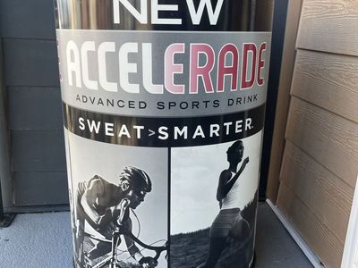 Accelerade rolling barrel cooler Sports Branded