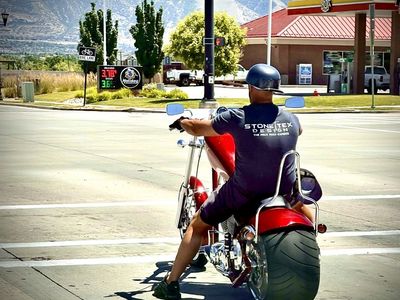 2008 Ridgeback Big Dog Chopper, S&S 117ci V-Twin, Vance & Hines, Wide Rear Tire, Hard Tail