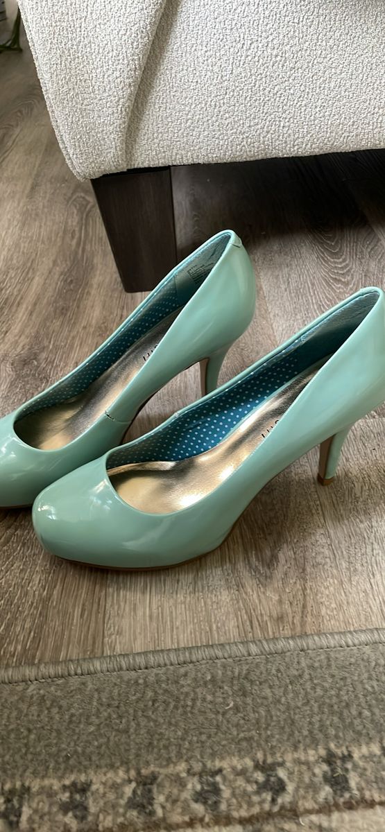 9 teal aqua getta madden girl women’s heels