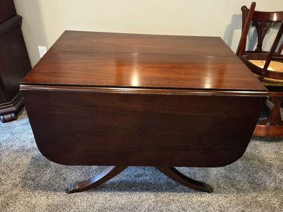 Drop Leaf Table with chairs